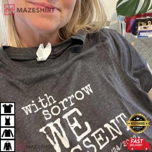 I Dissent Shirt Supreme Court Protest We Dissent tShirt