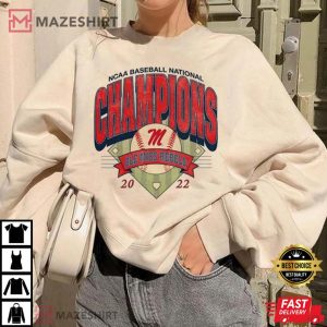 2022 Vintage Ole Miss National Championships TShirt 2