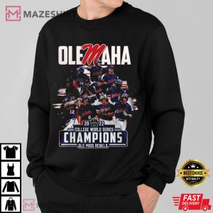 Ole Miss National Championship Baseball Shirt Limited T-Shirt
