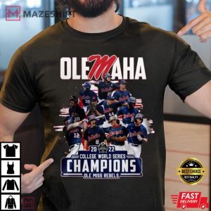 Ole Miss National Championship Baseball T Shirt