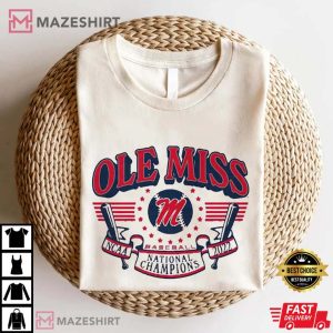 Ole Miss National Championship Baseball T Shirt 2