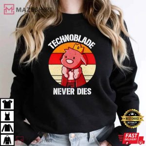 RIP Technoblade Shirt Technoblade Never Dies Shirt 1