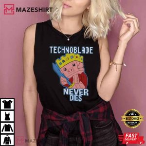 Technoblade Never Dies Shirt Technoblade Shirt Technoblade 1999 2022 Shirt 2