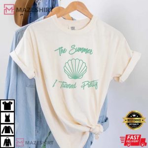 Trendy Oversize Summer I Turned Pretty Shirt 1