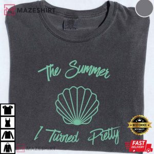 Trendy Oversize Summer I Turned Pretty tShirt
