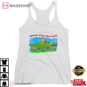 Validate The Homies Women’s Racerback T-Shirt