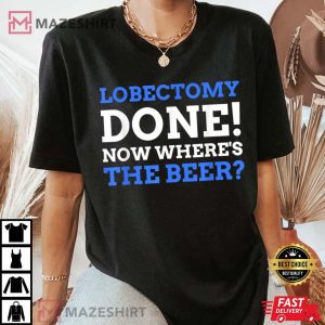 Lobectomy Done Now Wheres The Beer Funny Lung Cancer Women black