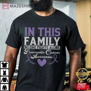 Pancreatic cancer Awareness Men black