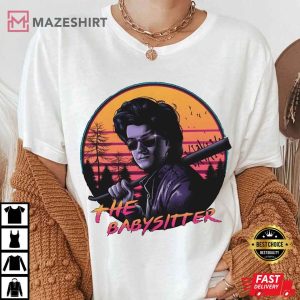 Steve The Babysitter Harrington Retro TShirt