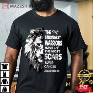 The Strongest Lung Cancer Warriors Have The Most Scars Men black