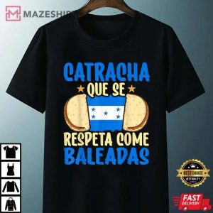 Baleada Honduran Food Comida Honduras Flag Catracha Pride Unisex black