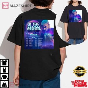Kid Cudi Tour 2022, To The Moon World Tour T-Shirt
