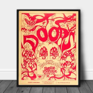 Doors Concert Poster Vintage Music Poster 1