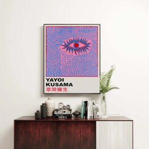 Kusama Yayoi Exhibition Poster Kusama Poster Kusama Yayoi Art