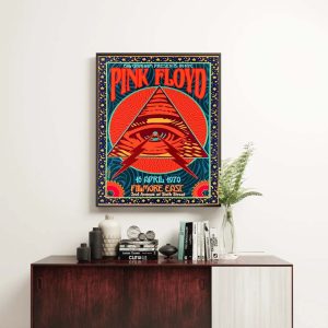 Pink Floyd Poster Vintage Music Poster