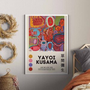 Yayoi Kusama Print Give Me Love