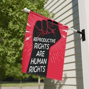 Reproductive Rights are Human Rights Flag 2