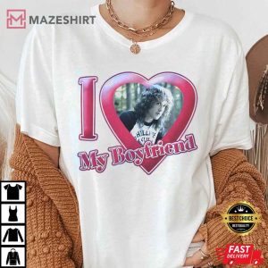 I heart my girlfriend eddie baby Shirt