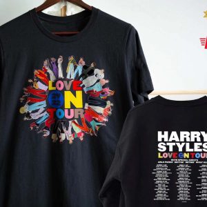 Harry Styles Love On Tour 2022 Double Sided T-Shirt