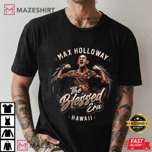 Max Holloway Shirt Max Holloway Restro Graphic tee