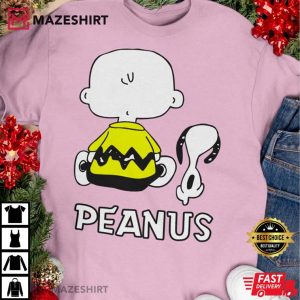 Funny Peanus Shirt Charlie Brown and Snoop