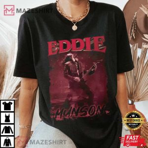 Eddei Play Guitar Shirt Eddei Muso Vintage 90s TShirt