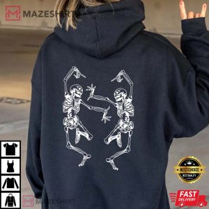 Halloween Party Hoodie Dancing Skeleton Hoodie