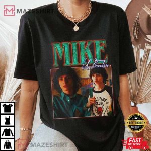 Mike Wheeler Vintage 90s Shirt Mike Wheeler ST4 T Shirt