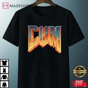 Dooms Cum Vintage game lover Classic Unisex black