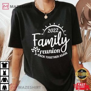 Family Reunion 2022 Family Vacation Tee Vacay Mode Women black