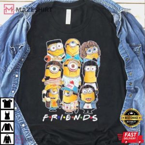 Friends Minions T shirt S to 5XL size Movie Shirt