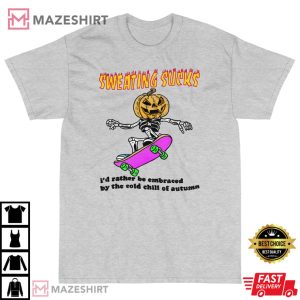No Sweat Halloween Short Sleeve TShirt 2