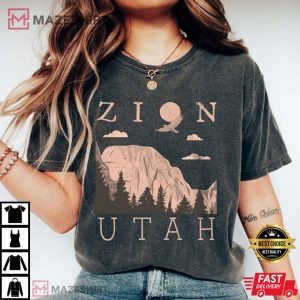 Zion National Park Shirt Hiking TShirt