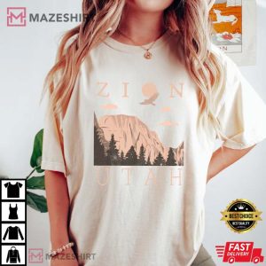 Zion National Park Shirt Hiking T Shirt