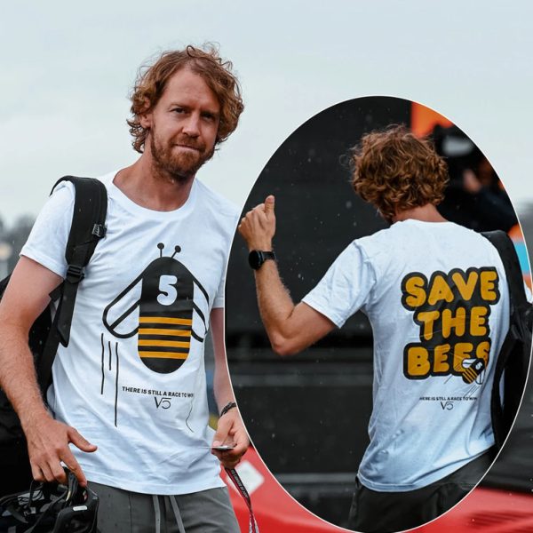 Sebastian Vettel Save The Bee T-Shirt