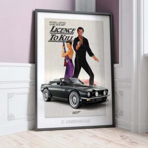 BOND CAR 1012 Licence to Kill Poster 2