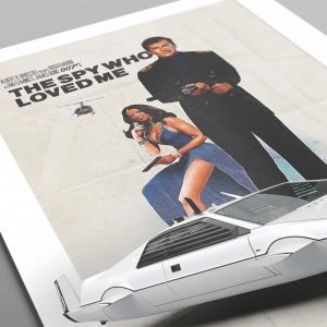 BOND CAR 712 The Spy Who Loved Me Poster 1