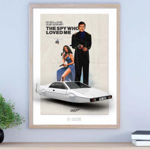 BOND CAR 712 The Spy Who Loved Me Poster