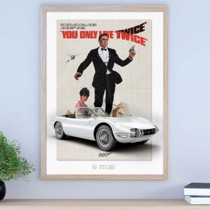 BOND CAR 312 You Only Live Twice Poster