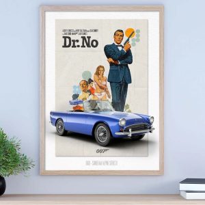 BOND CAR 112 Dr. No Sunbeam Alpine Shirt