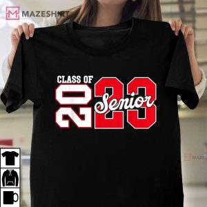 CLASS OF 2023 Senior 2023 Graduation or First Day Of School Unisex shirt 2