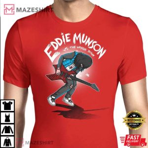 Eddie Munson Play Guitar Shirt Eddie vs The Upside Down Shirt