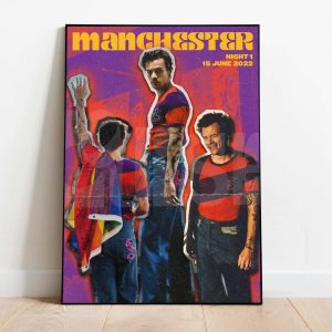 Harry Styles Poster Love On Tour Manchester England. Night 1 Poster 1