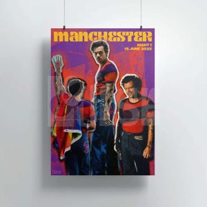 Harry Styles Poster Love On Tour Manchester England. Night 1