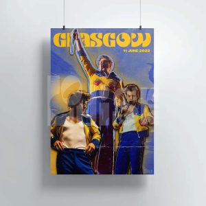 Harry Styles Poster Love On Tour Glasgow Scotland