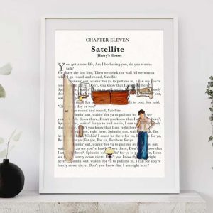 Satellite Watercolor Print 1