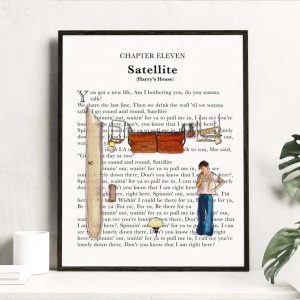 Satellite Watercolor Print