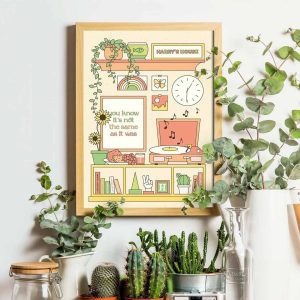 HARRY STYLES Print Harrys House Songs Digital download poster Bedroom prints Printable As it was