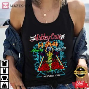 Motley Crue Stadium Tour 2022 Tank Top Motley Crue Shirt