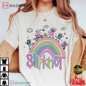 Rainbow Slipknot Crazy Party T-Shirt
